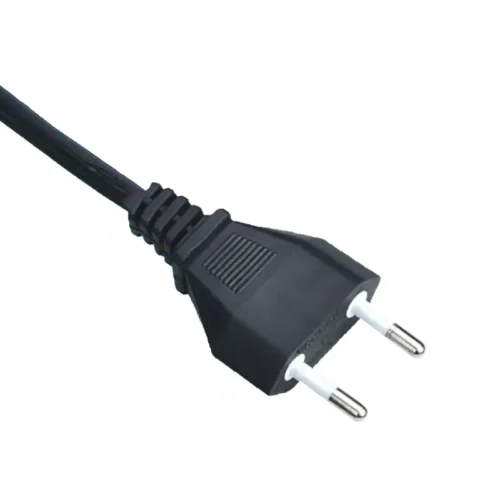 Europe Power Cords, 2.5A 250V, Type C Plug. The Europe AC Cords according to CEE 7/16 CEE 7/16 Plug, Type C, 2 poles, VDE, TUV Certified.