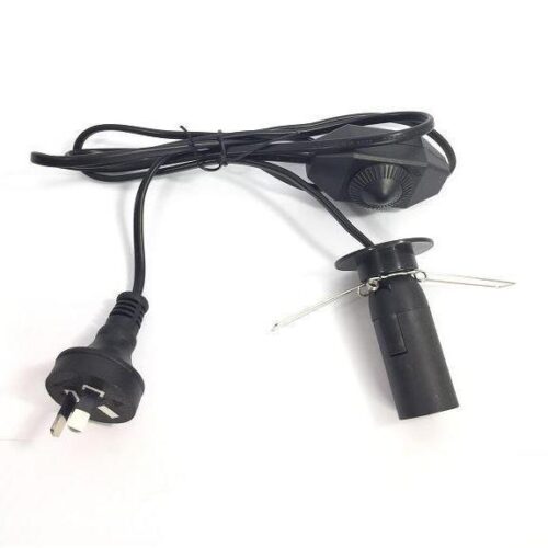 australia-plug-salt-lamp-cords-with-rotary-dimmer-switch-e14-lampholder-socket Australia Salt Lamp Cords With Rotary Dimmer Switch and E14 Lamp Holder Socket