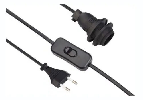 european-plug-lamp-cords-with-303-toggle-on-off-switch-e27-spiral-lampholder European Salt Lamp Cords With 303 Toggle On/Off Switch and E27 Spiral Lamp Holder Socket