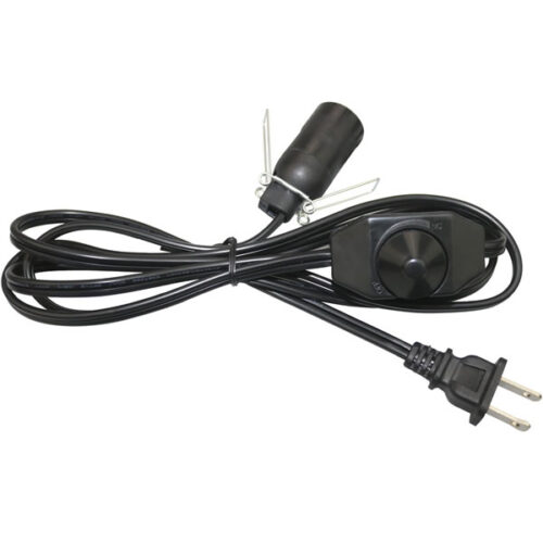 usa-plug-salt-lamp-cords-with-rotary-dimmer-switch-e12-lampholder-socket USA Salt Lamp Cords With Rotary Dimmer Switch and E12 LampHolder Socket