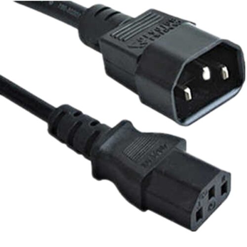 IEC C14 to C13 Power Extension Cable, IEC60320 PDU UPS Jumper Cord