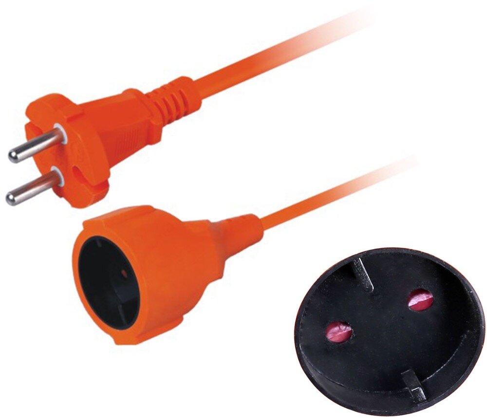 Europe Extension Cords, Europe CEE 7/17 Schuko plug to Europe CEE 7/17 Socket Outlet, 16A 250V, IP20 - Image 5