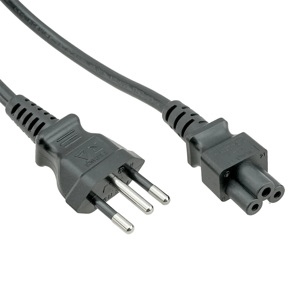 Brazil Power Cords, NBR 14136 Plug, Type N, 3 Poles, INMETRO Certied ,Brazil Power Cord, 20 A 250 V 3 Prong 3 Wire With Grounding Plug Standards ABNT NBR NM 60884-1 NBR 14136 - Image 4