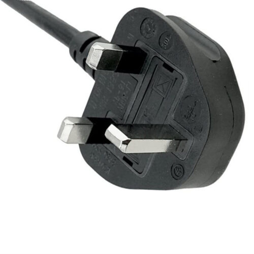 UK Power Cords, BSI 1363 Molding Plug, Type G, 3 poles, ASTA Certified