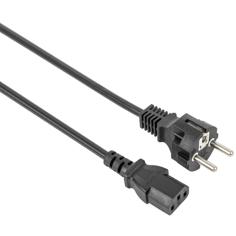 Europe Power Cords, CEE 7/17 Plug, Type C, 2 poles, CEE7/17 EU VDE 16 A 2-POLE PIN 4.8MM PLUG,VDE, TUV Certified