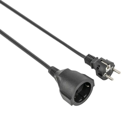 Europe Extension Cords, Europe CEE 7/7 Angle Schuko EU1-15P plug to France CEE 7/3 EU1-16R Socket Outlet, 16A 250V, IP20