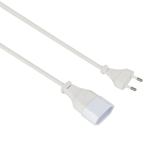 Europe Extension Cords, Europe CEE 7/16 plug to Europe CEE 7/16 Socket Outlet, 2.5A 250V, IP20