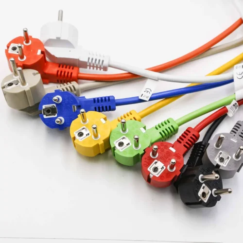 Germany  CEE 7/7 Schuko Power Cable 16A EU  European VDE 3 pin Schuko power cord