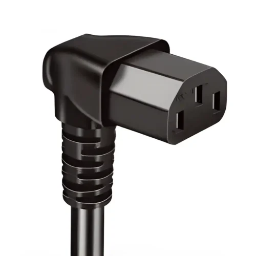 IEC 60320 C13 90-Degree Connector