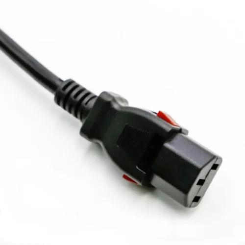 IEC 60320 C13 Z Lock Female Coupler, Z-Lock Locking C13 Connector