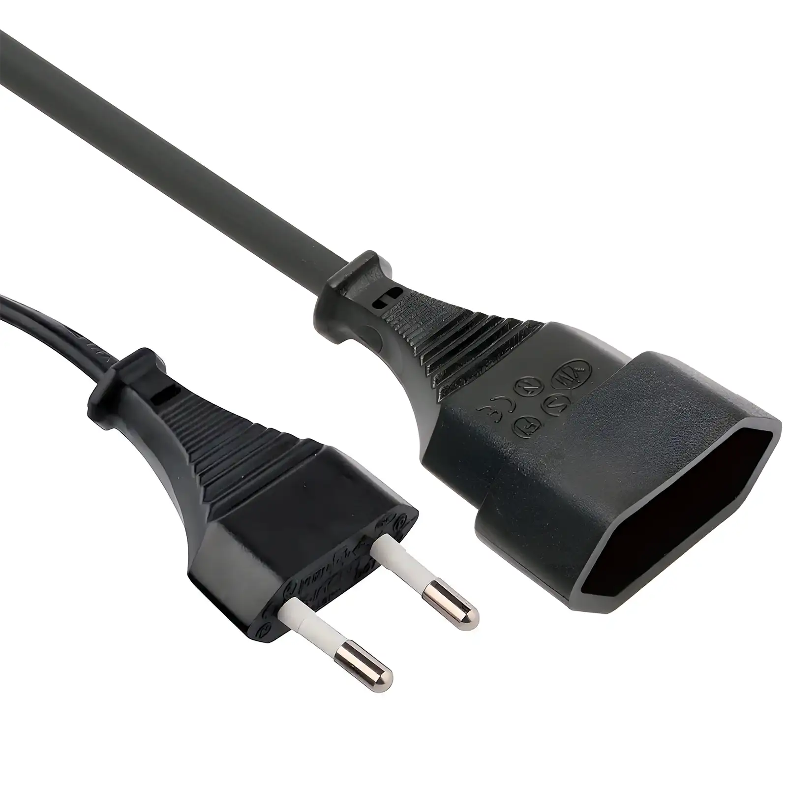 Custom CEE 7/16 Europlug Extension Cord
